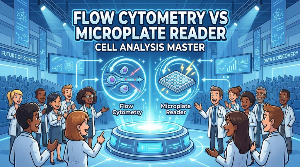flow cytometry vs microplate reader