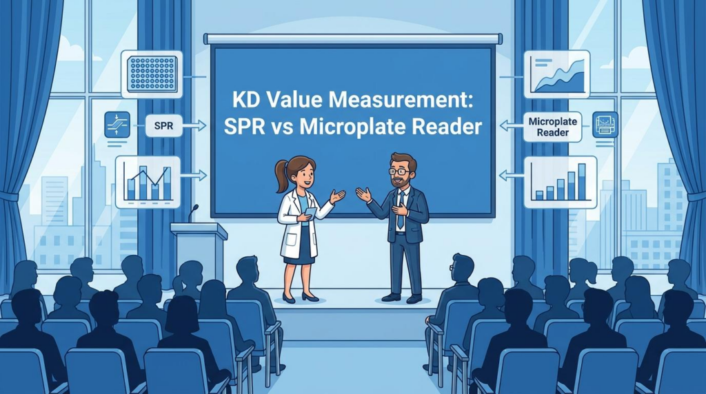 KD value measurement spr vs microplate reader