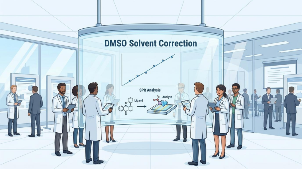 dmso solvent correction