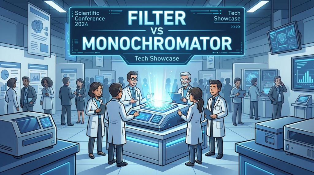 filter vs monochromator