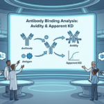 antibody binding analysis avidity apparent kd