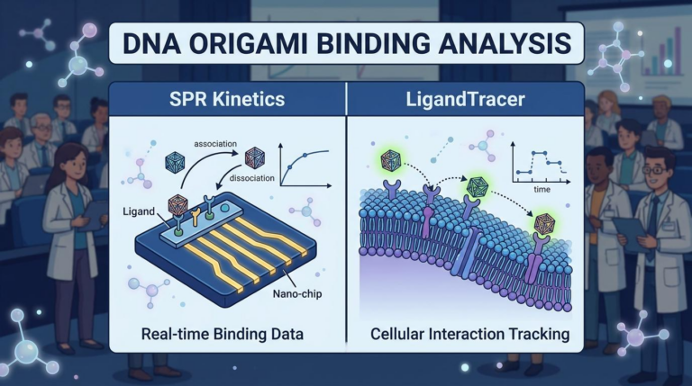 dna origami binding analysis