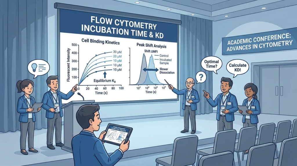 flow cytometry incubation time kd