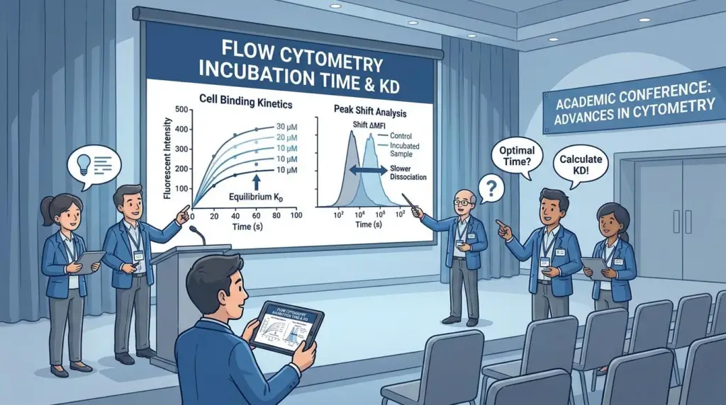 flow cytometry incubation time kd