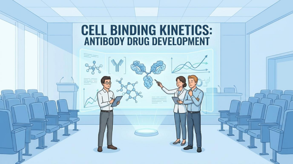 cell binding kinetics antibody drug development