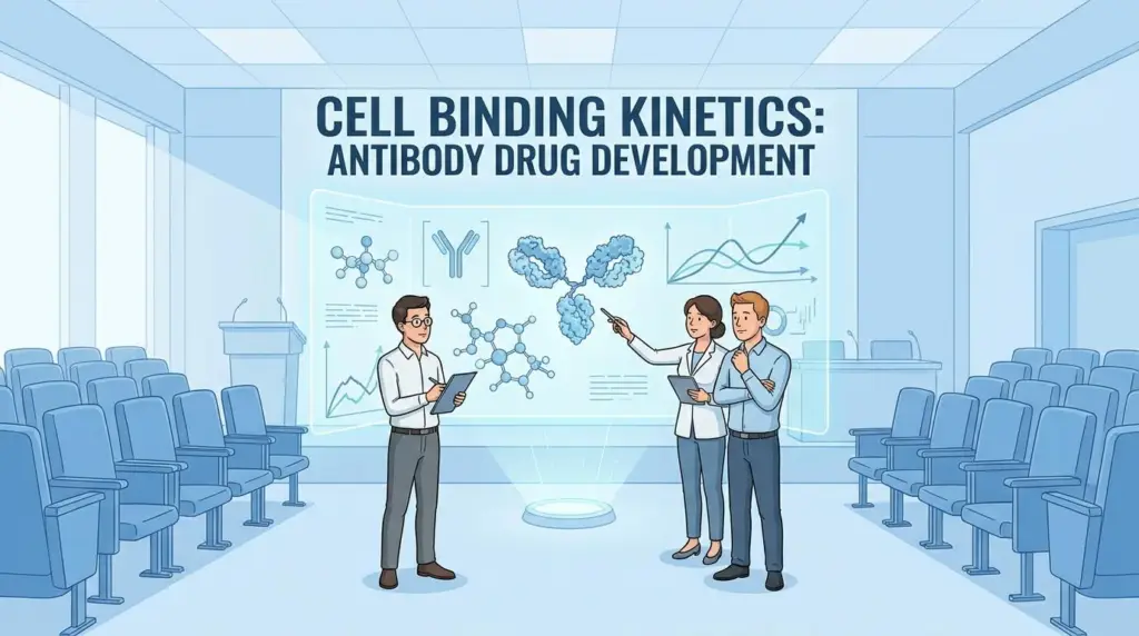cell binding kinetics antibody drug development