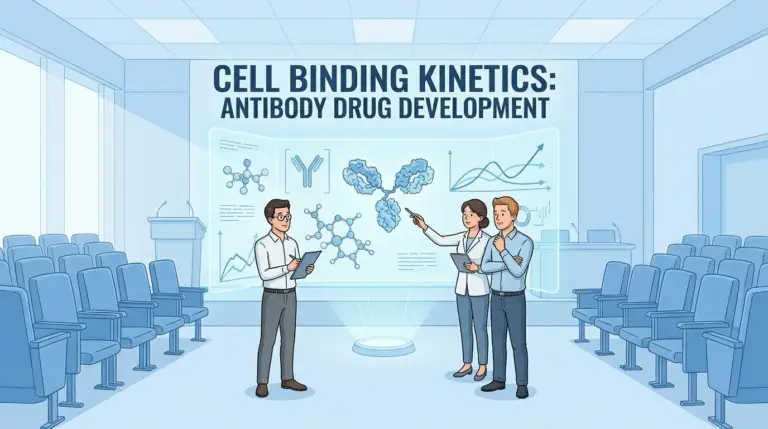cell binding kinetics antibody drug development