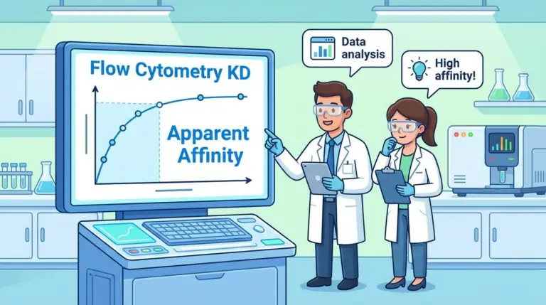 flow cytometry kd apparent affinity