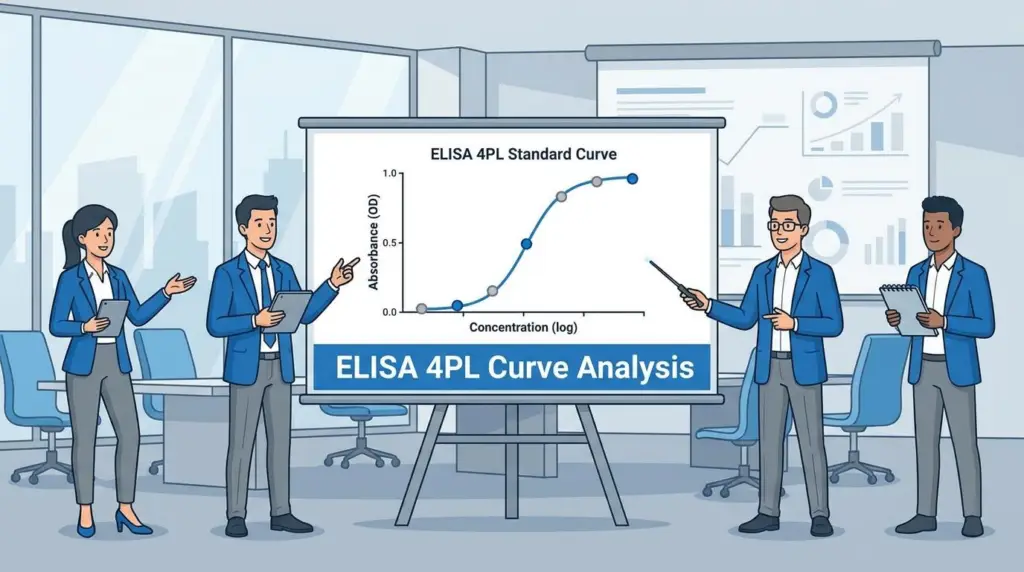 elisa 4pl curve analysis