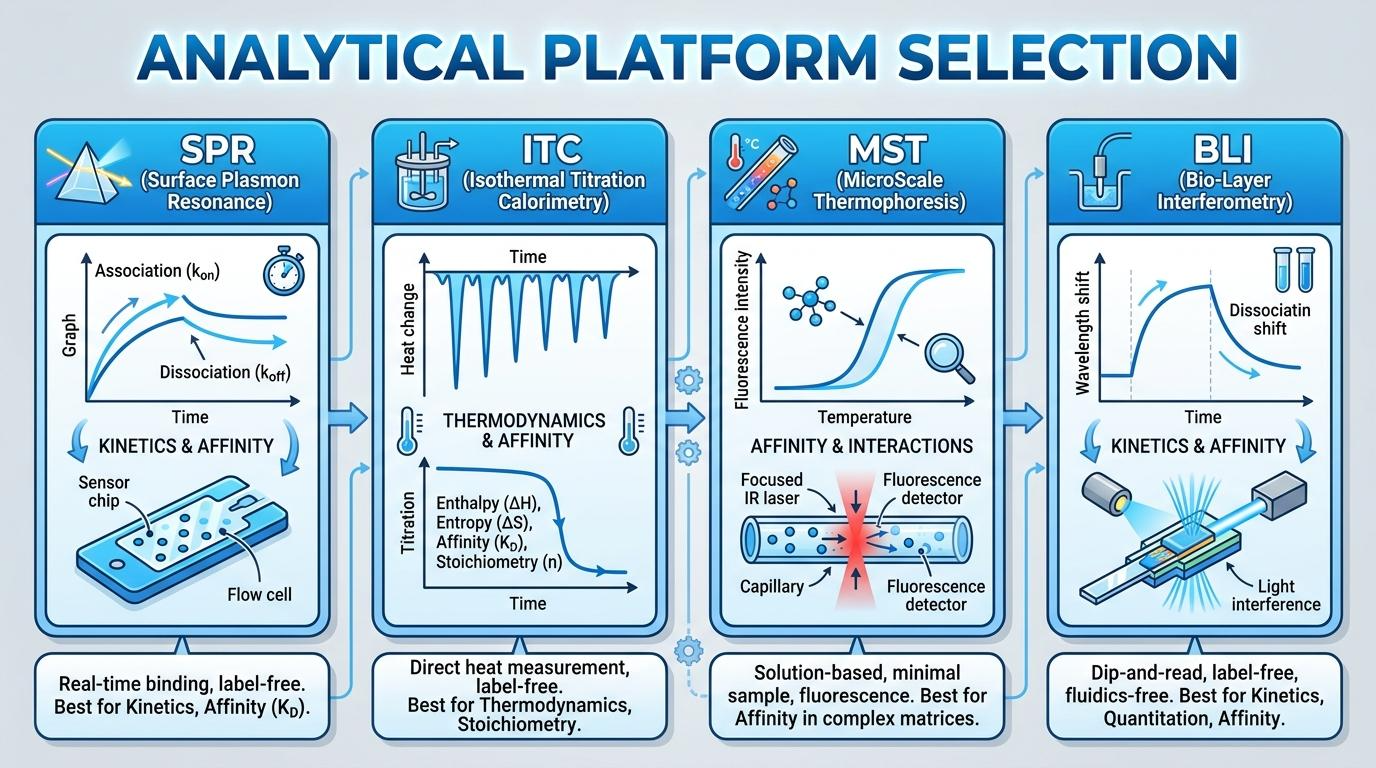 SPR ITC MST BLI 장비별 특징 비교 인포그래픽