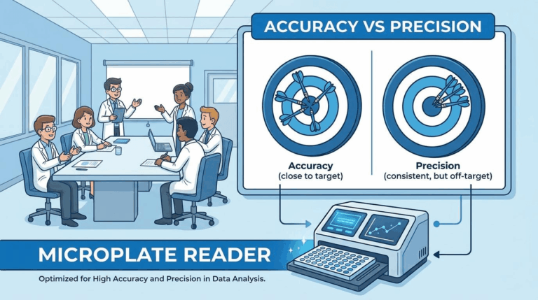 microplate reader accuracy vs precision