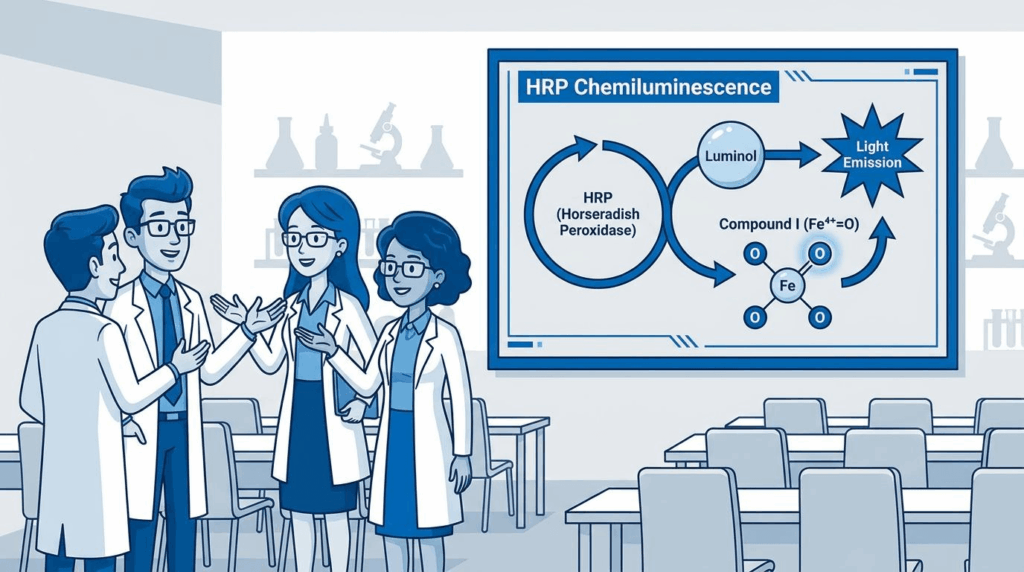 HRP chemiluminescence