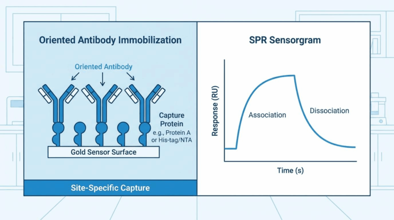 oriented antibody immobilization