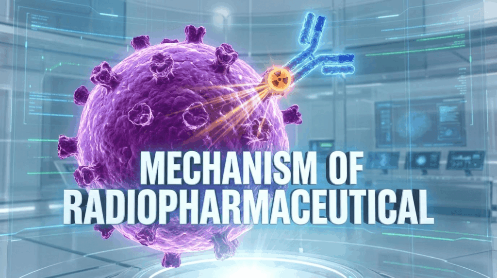 mechanism of radiopharmaceutical