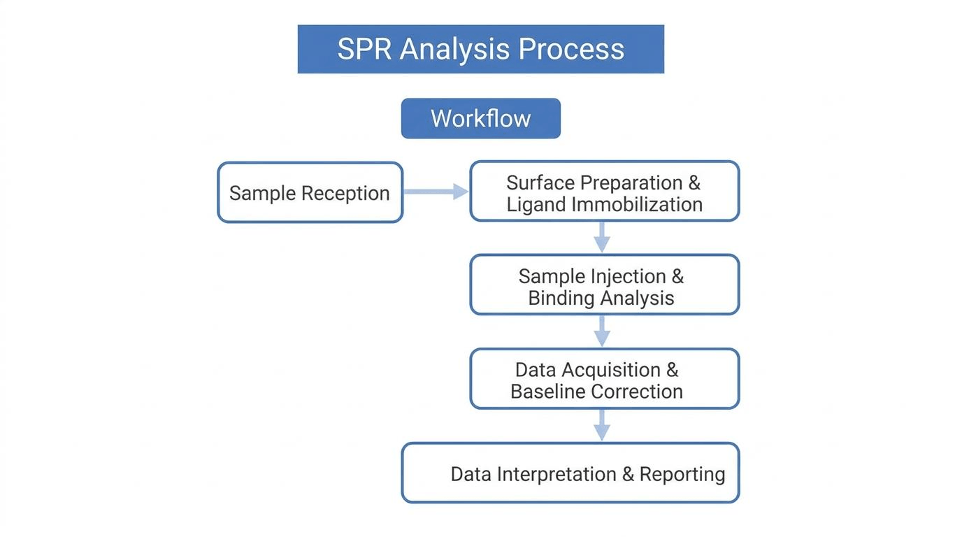 SPR 분석 프로세스와 Workflow의 단계별 최적화 과정을 보여주는 연구실 모니터 화면