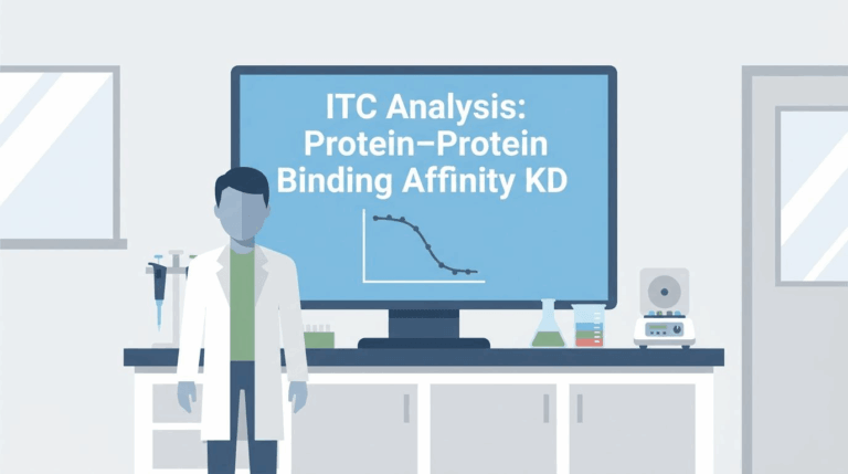 itc analysis protein-protein binding affinity kd