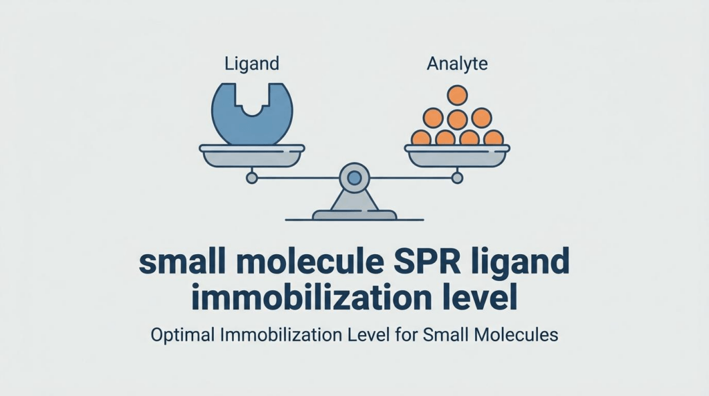 small molecule spr ligand immobilization level