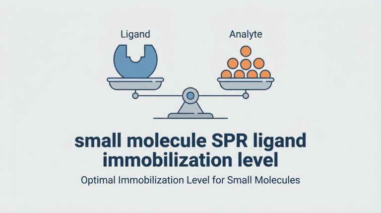 small molecule spr ligand immobilization level