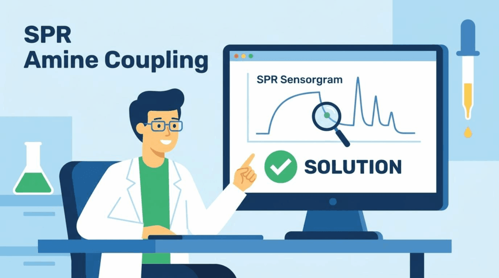 spr amine coupling